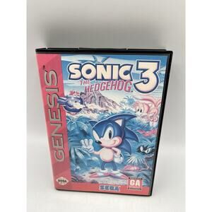 Sonic the Hedgehog 3 CIB W/ Manual - Sega Genesis